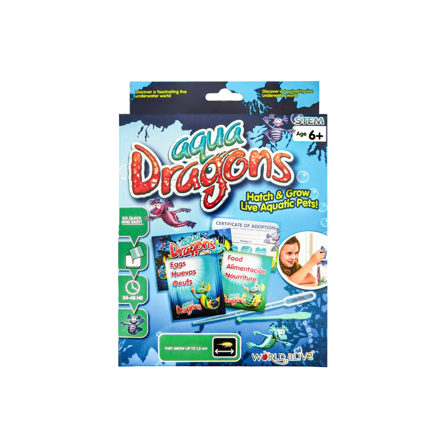 AQUA DRAGONS UNDERWATER WORLD BASIC/REFILL KIT